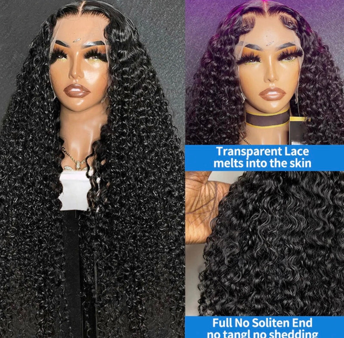 DEEP WAVE LACE FRONT WIG